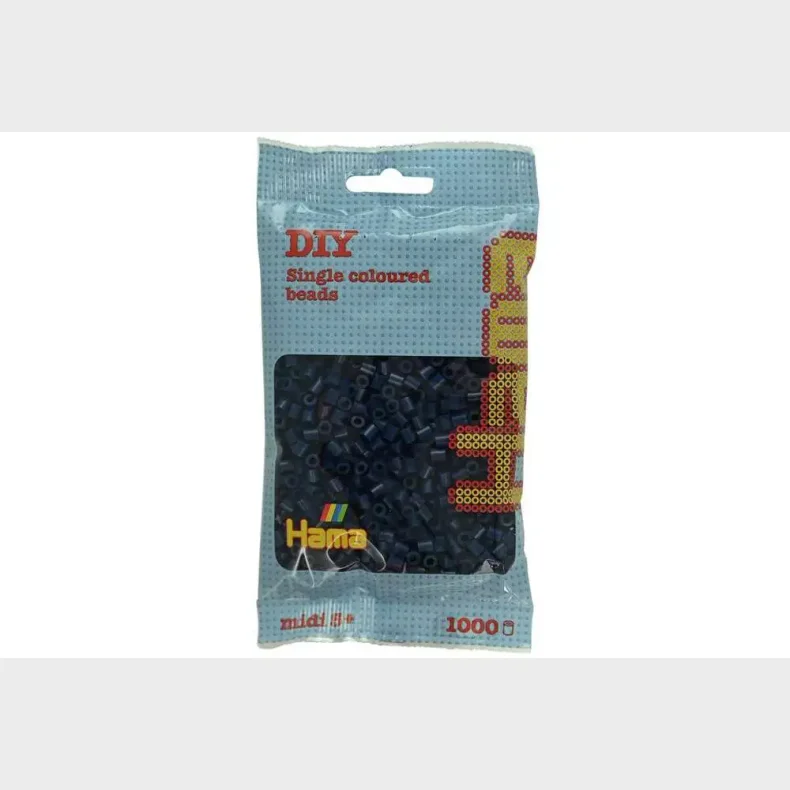 Hama midi perler 1000stk midnatsbl
