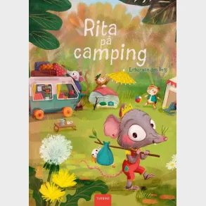 Rita p� camping