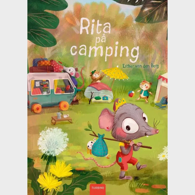 Rita p� camping