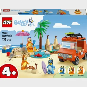 11202 LEGO Bluey Blueys familie-biltur til stranden