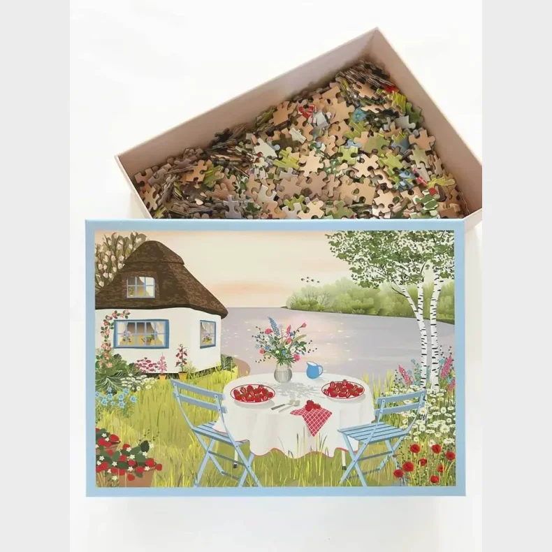 Puslespil sweet strawberries 1000 brikker