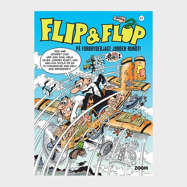 Flip & Flop 47: P forbryderjagt Jorden rundt