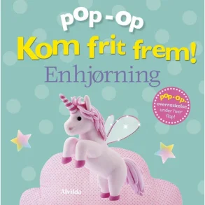 Kom frit frem - Enhjrning (pop op-overraskelse under hver flap)