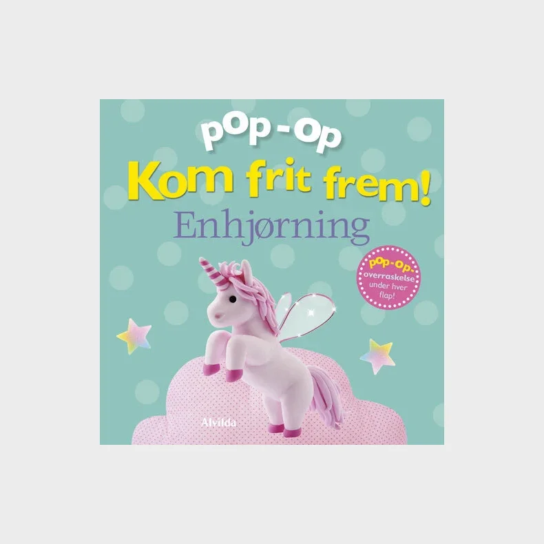Kom frit frem - Enhj�rning (pop op-overraskelse under hver flap)