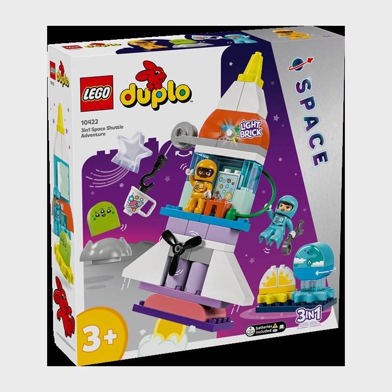 3-i-1-eventyr med rumfrge - 10422 - DUPLO