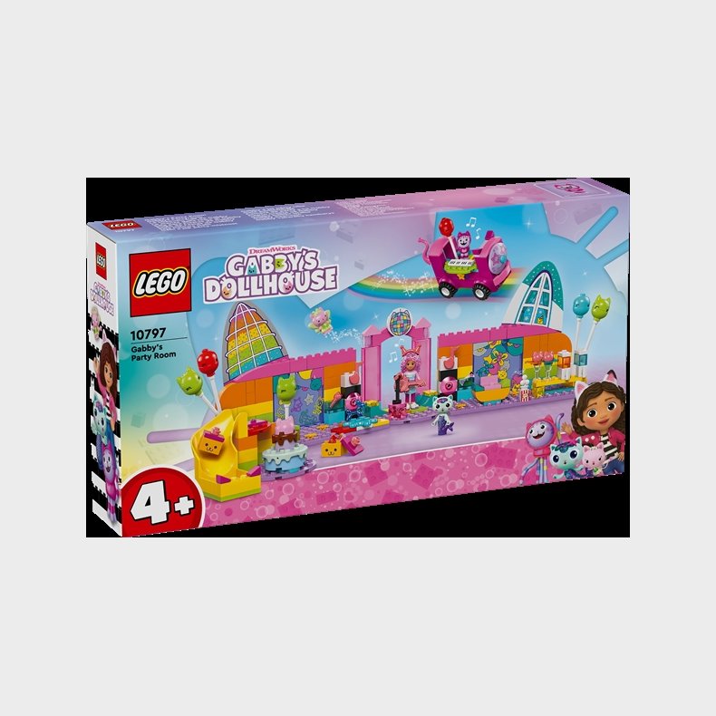 Gabbys partyrum - 10797 - LEGO Gabby's Dollhouse