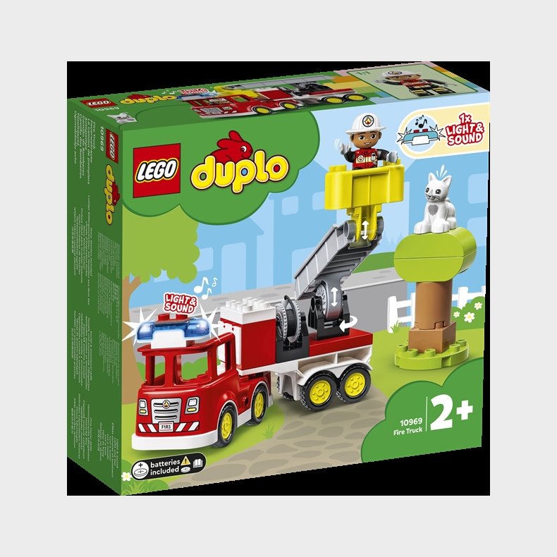 Brandbil - 10969 - LEGO DUPLO