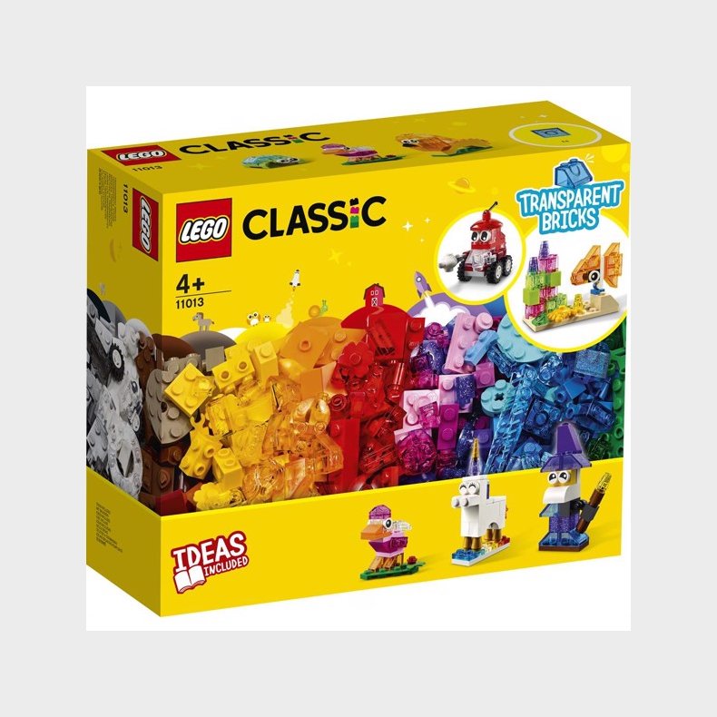 Kreative gennemsigtige klodser - 11013 - LEGO Classic