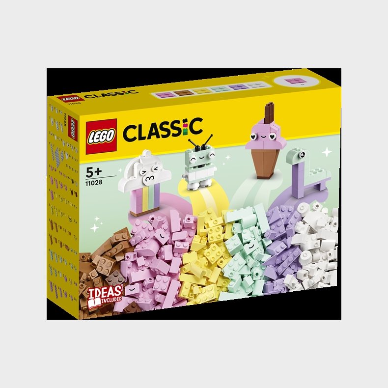 Kreativt sjov med pastelfarver - 11028 - LEGO Classic