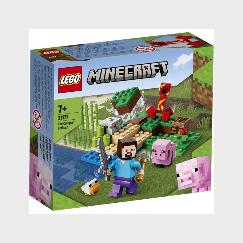 Creeper-bagholdet - 21177 - LEGO Minecraft