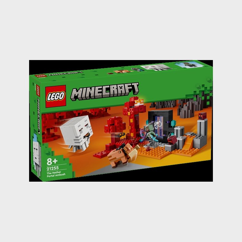 Baghold ved Nether-portalen - 21255 - LEGO Minecraft