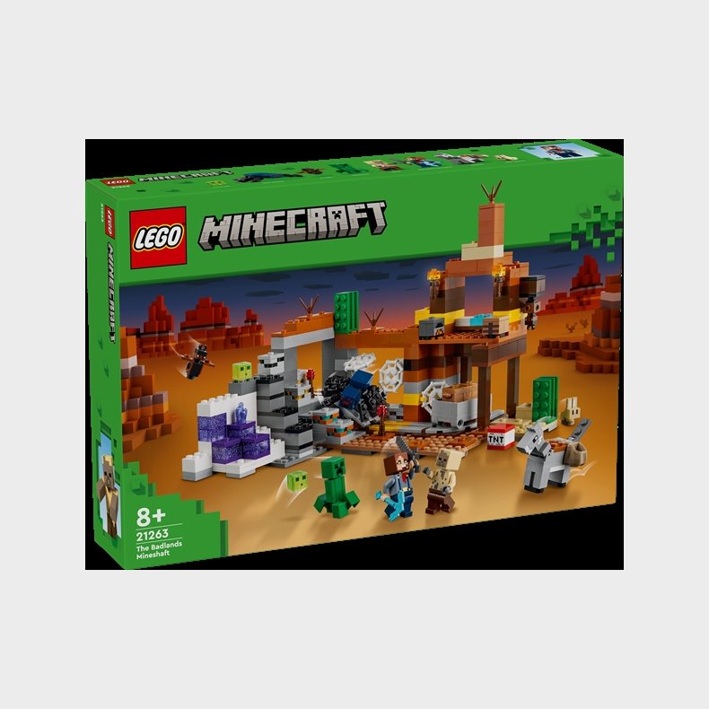 Badlands-mineskakten - 21263 - LEGO Minecraft