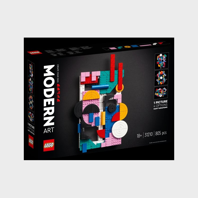 Moderne kunst - 31210 - LEGO ART