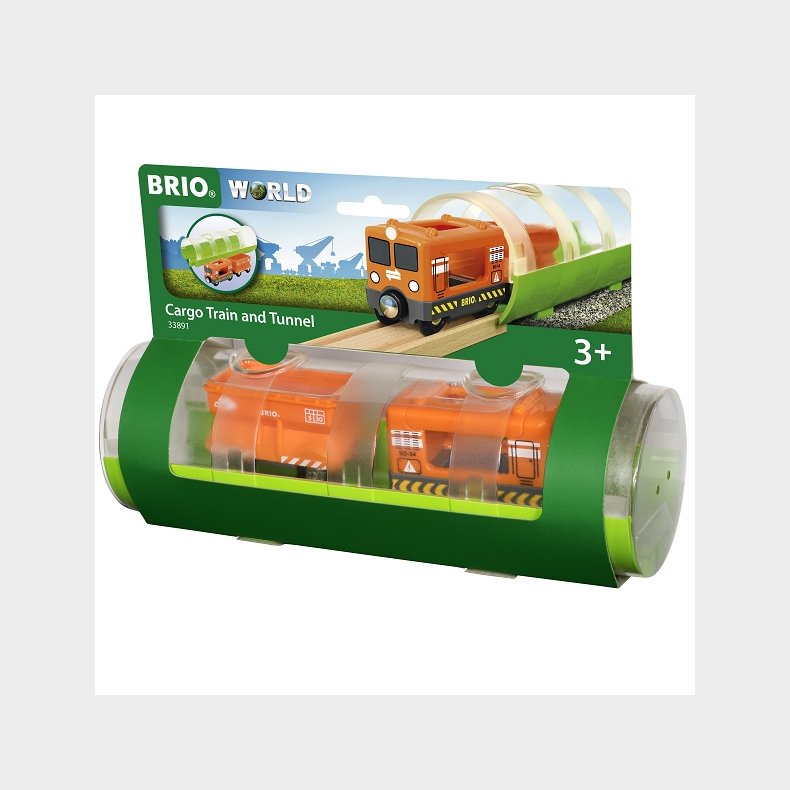 Godstog og tunnel  - 33891 - BRIO