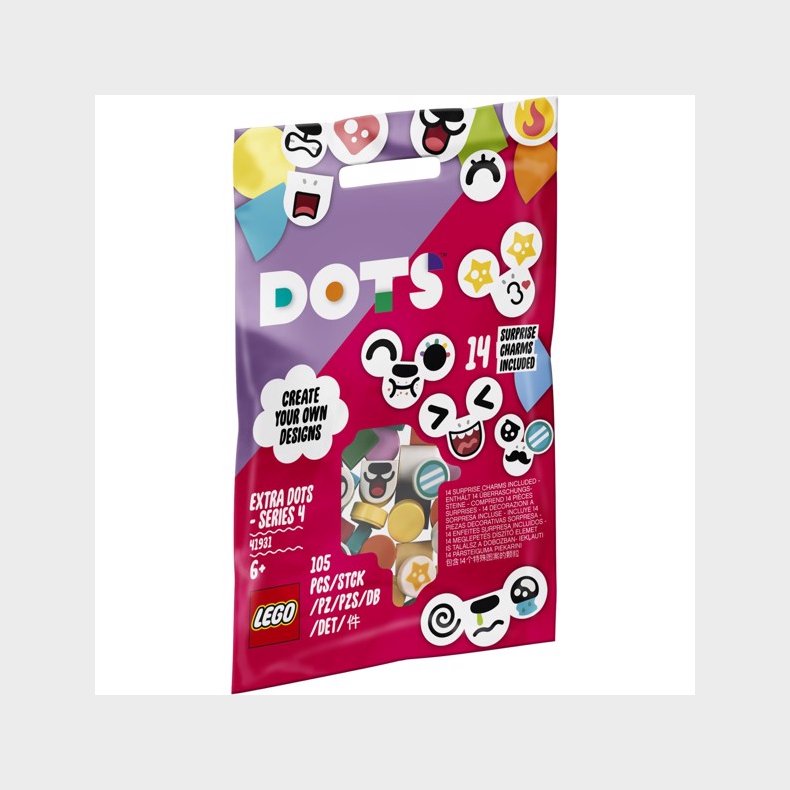 Ekstra DOTS  -  serie 4 - 41931 - LEGO DOTS