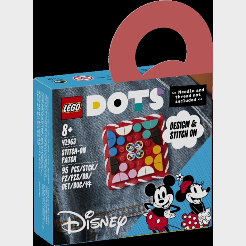 Mickey Mouse og Minnie Mouse psyningsmrke - 41963 - LEGO DOTS