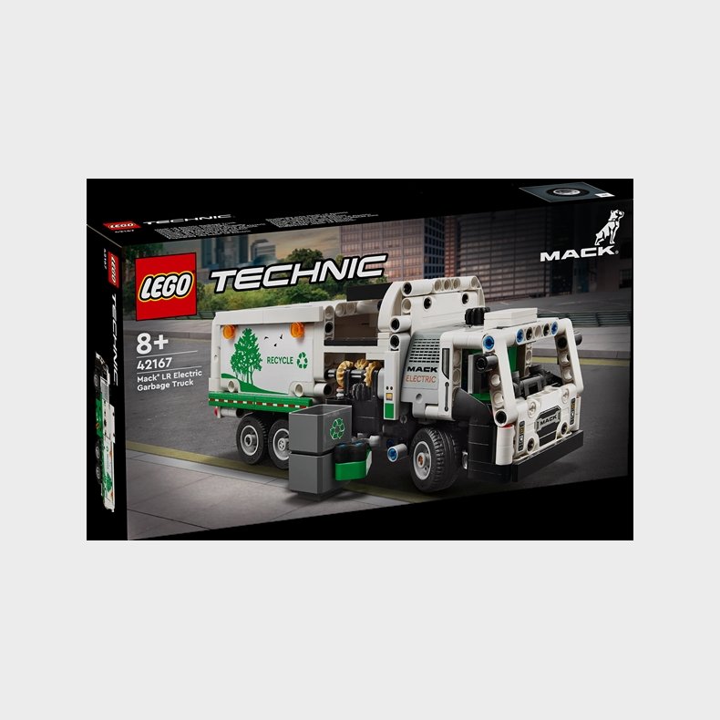 Mack LR Electric-skraldevogn - 42167 - LEGO Technic