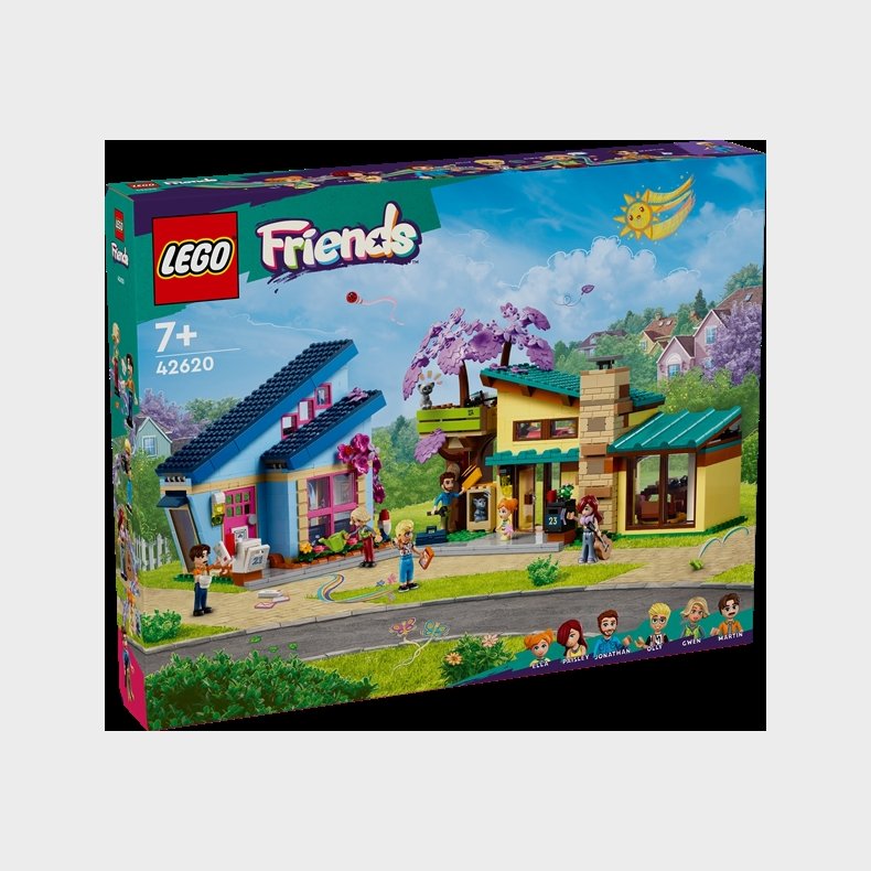 Olly og Paisleys huse - 42620 - LEGO Friends