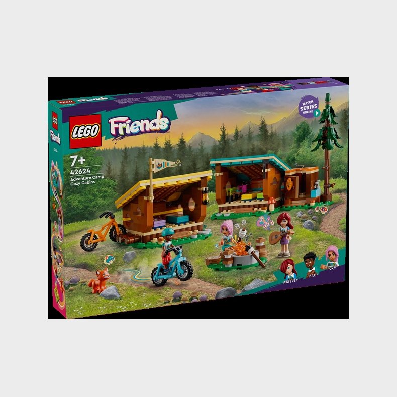 Adventure Camp  -  hyggelige hytter - 42624 - LEGO Friends