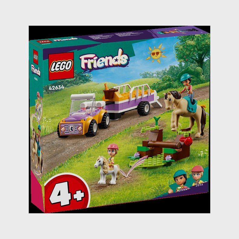 Heste- og ponytrailer - 42634 - LEGO Friends