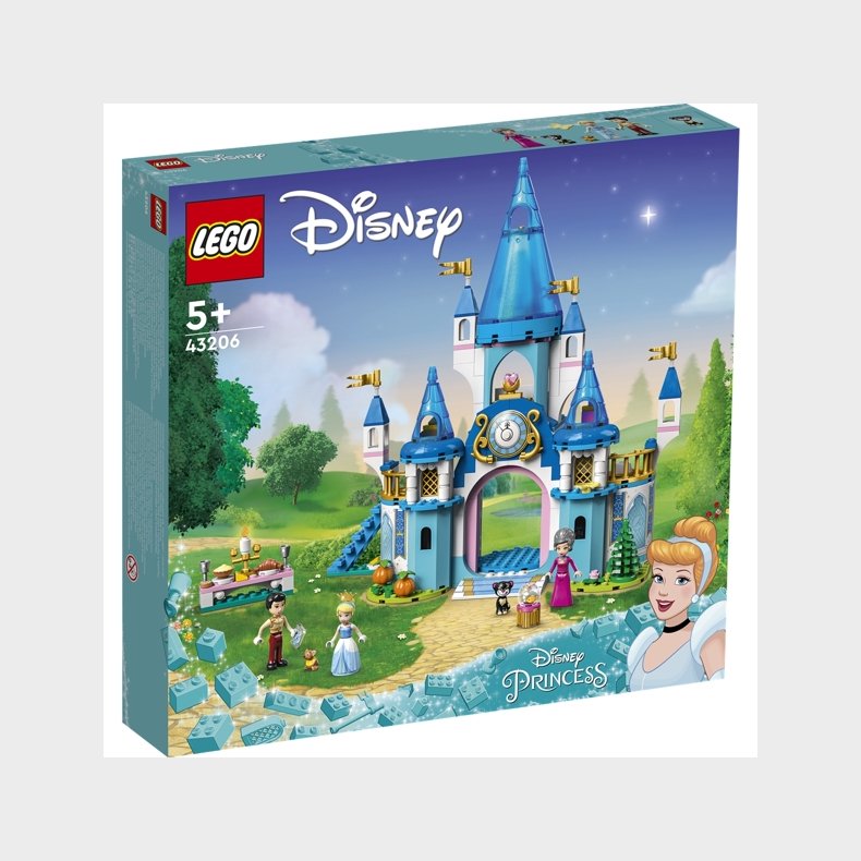 Askepot og prinsens slot - 43206 - LEGO Disney