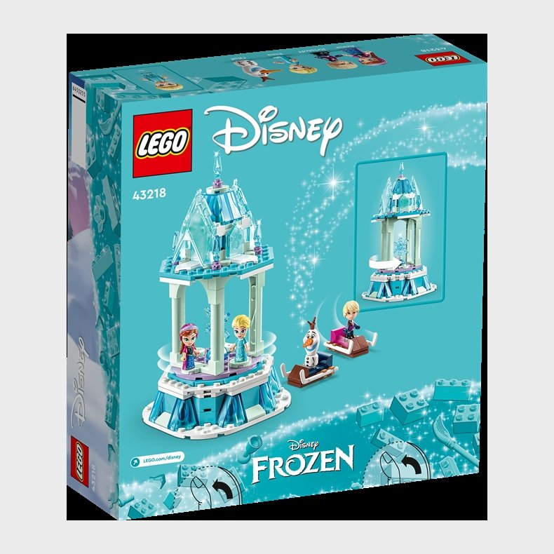 Anna og Elsas magiske karrusel - 43218 - LEGO Disney