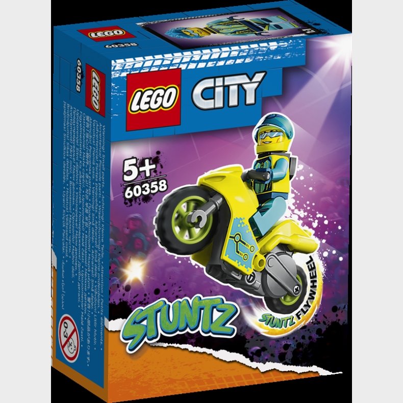 Cyber-stuntmotorcykel - 60358 - LEGO City