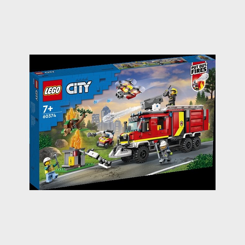 Brandvsnets kommandovogn - 60374 - LEGO City