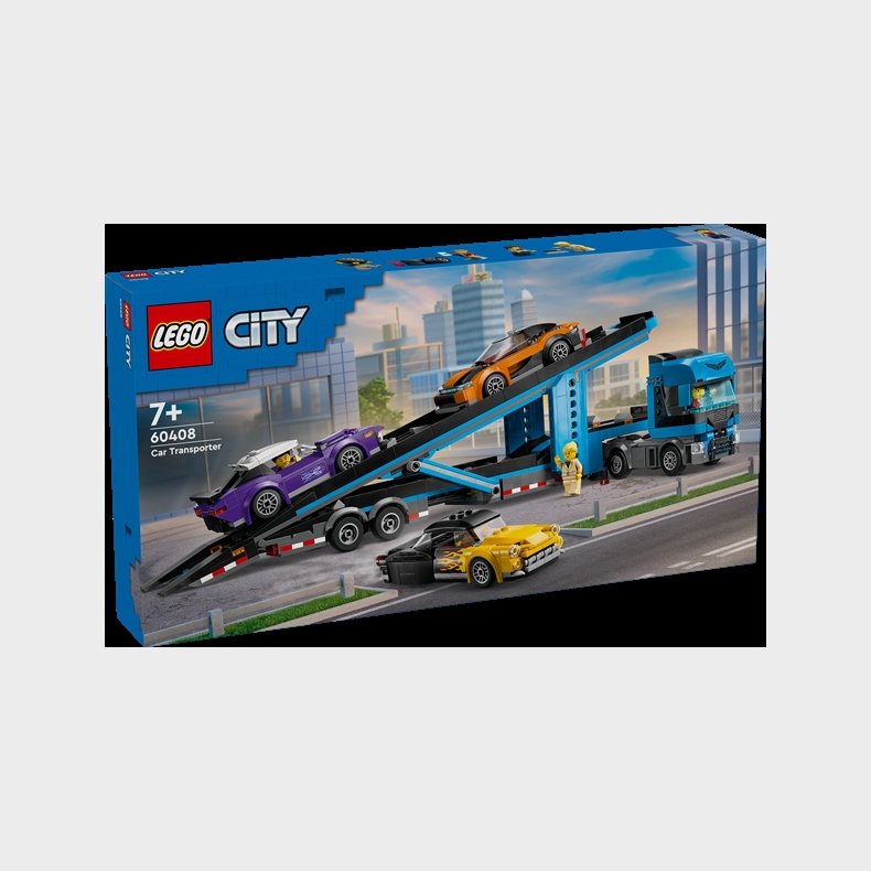 Biltransport med sportsvogne - 60408 - LEGO City