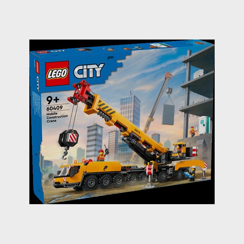 Gul mobil byggekran - 60409 - LEGO City