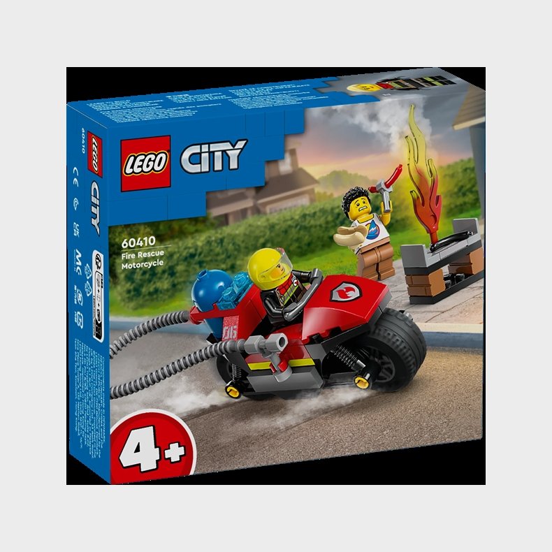 Brandslukningsmotorcykel - 60410 - LEGO City