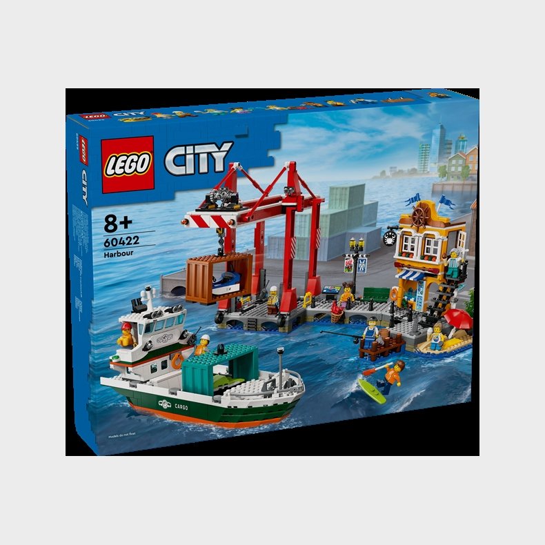 Havnefront med fragtskib - 60422 - LEGO City