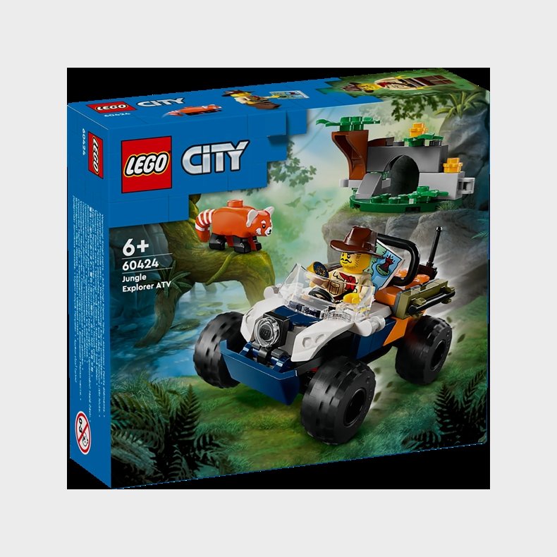 Jungleeventyr  -  ATV og rd panda-mission - 60424 - LEGO City