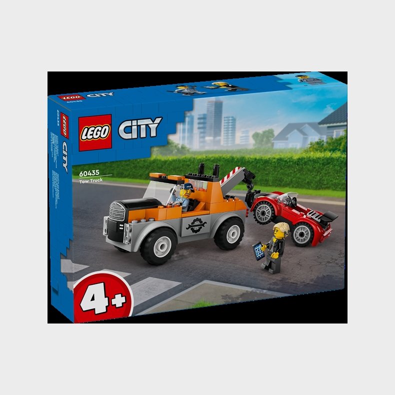 Kranvogn og sportsvognsreparation - 60435 - LEGO City