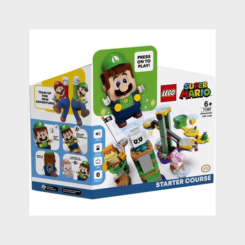 Eventyr med Luigi  -  startbane - 71387 - LEGO Super Mario