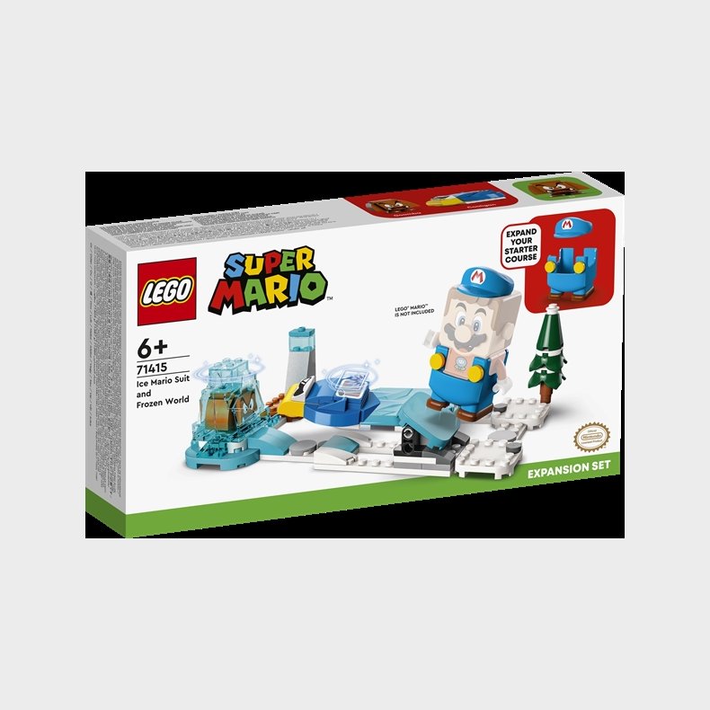 Is-Mario-dragt og Frozen World  -  udvidelsesst - 71415 - LEGO Super Mario