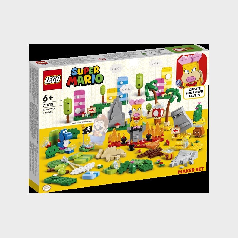 Kreativ vrktjskasse  -  skaberst - 71418 - LEGO Super Mario