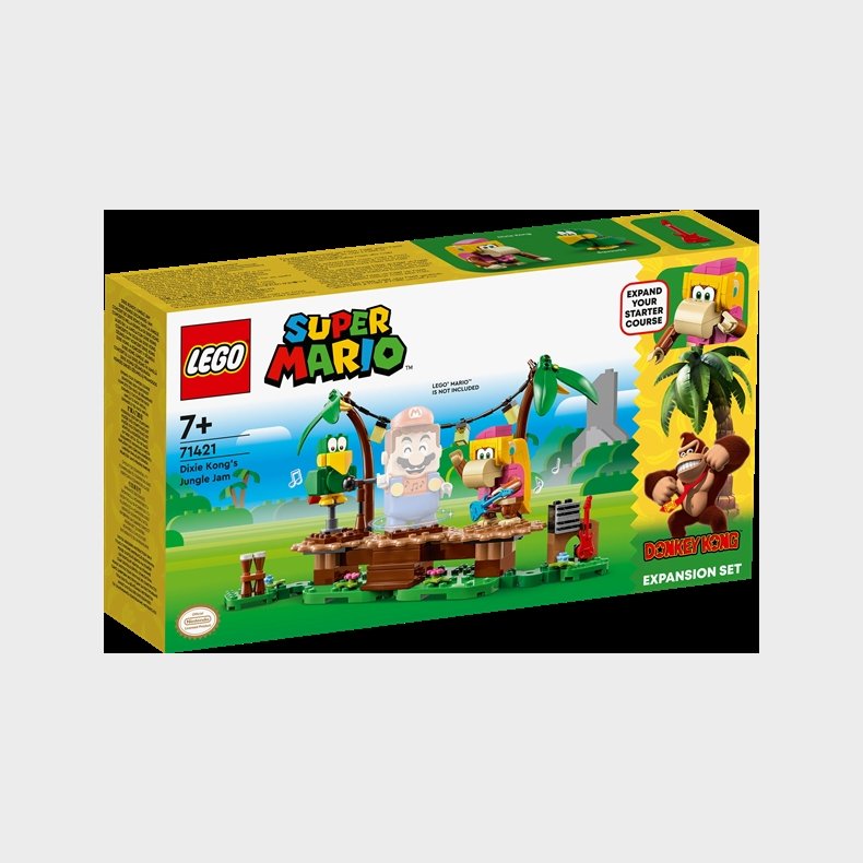 Dixie Kongs Jungle Jam  -  udvidelsesst - 71421 - LEGO Super Mario