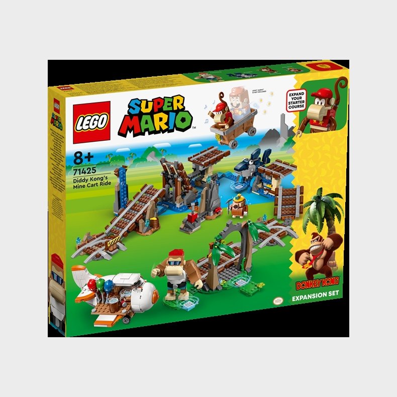 Diddy Kongs minevognstur  -  udvidelsesst - 71425 - LEGO Super Mario