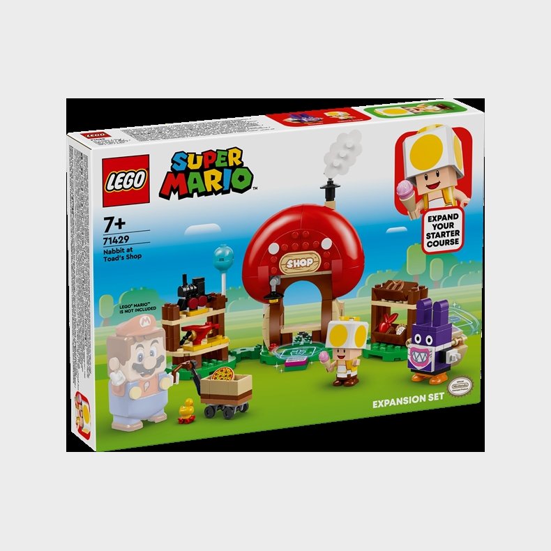 Nabbit i Toads butik  -  udvidelsesst - 71429 - LEGO Super Mario