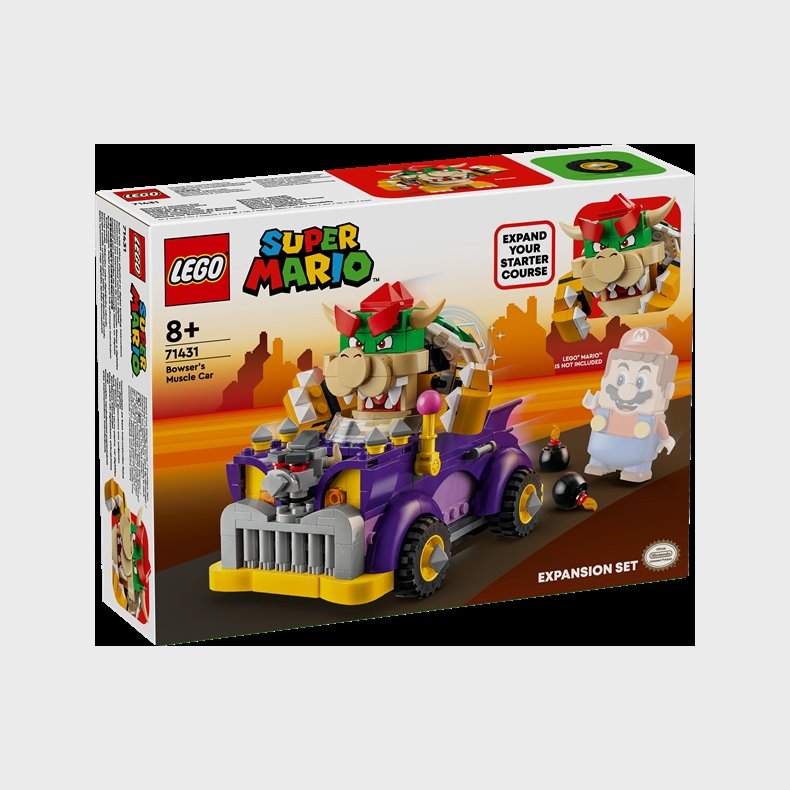 Bowsers muskelbil  -  udvidelsesst - 71431 - LEGO Super Mario