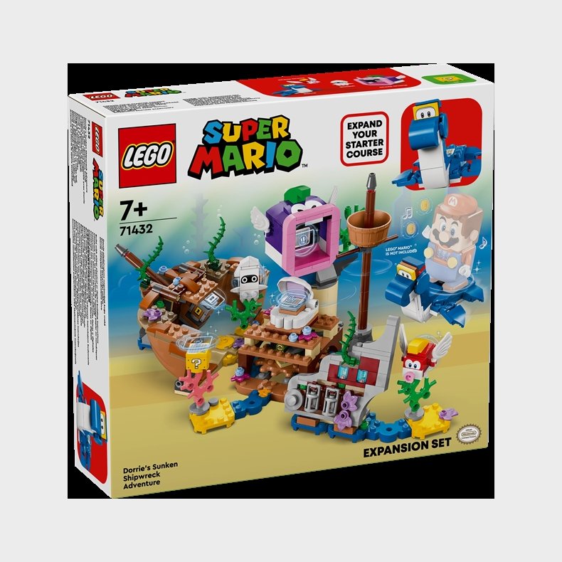 Dorries skibsvrags-eventyr  -  udvidelsesst - 71432 - LEGO Super Mario