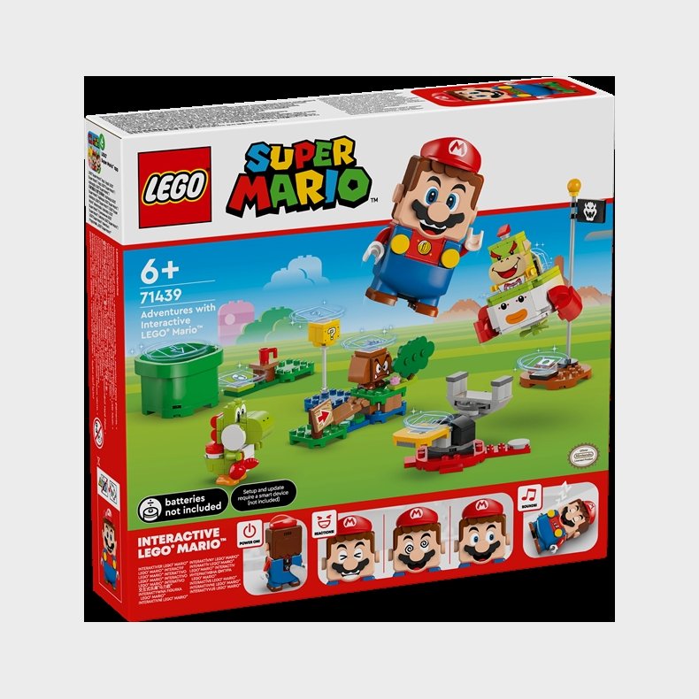 Eventyr med interaktiv LEGO Mario - 71439 - LEGO Super Mario