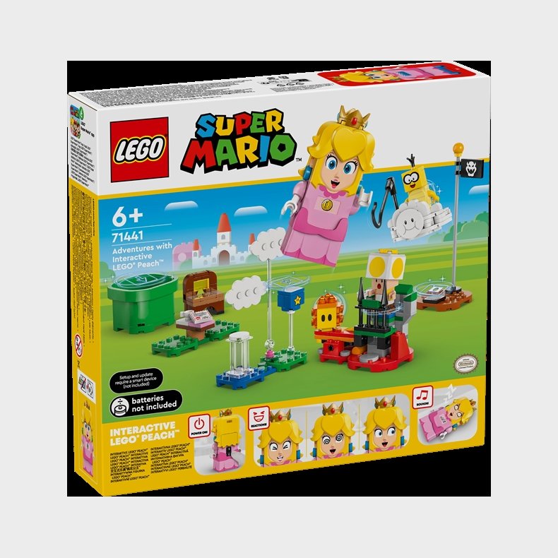 Eventyr med interaktiv LEGO Peach - 71441 - LEGO Super Mario