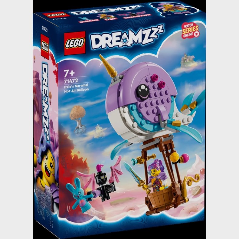 Izzies narhvalsluftballon - 71472 - LEGO DREAMZzz