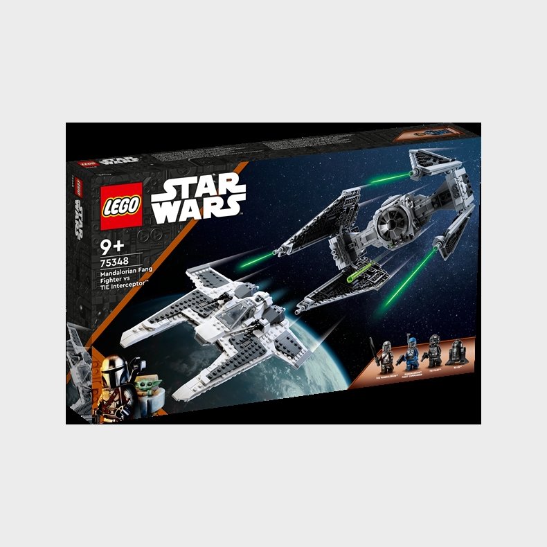 Mandaloriansk Fang-jager mod TIE Interceptor - 75348 - LEGO Star Wars