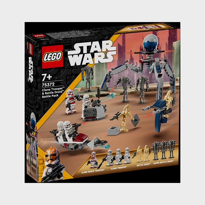 Battle Pack med klonsoldater og kampdroider - 75372 - LEGO Star Wars