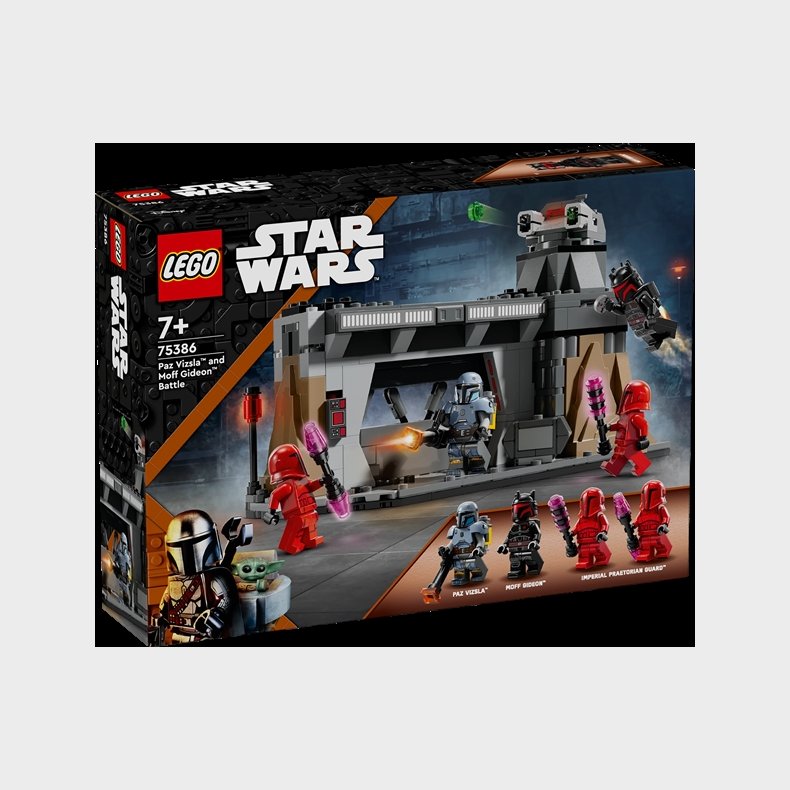 Paz Vizsla og moff Gideons kamp - 75386 - LEGO Star Wars