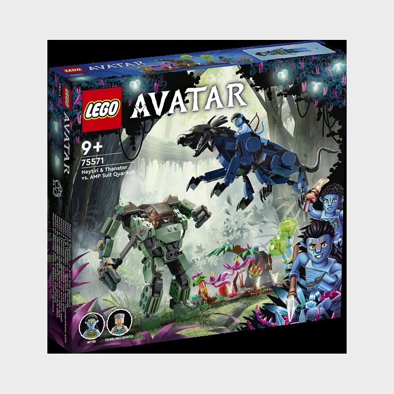 Neytiri og thanator mod Quaritch i AMP-dragt - 75571 - LEGO Avatar