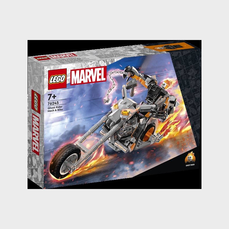 Ghost Riders kamprobot og motorcykel - 76245 - LEGO Super Heroes